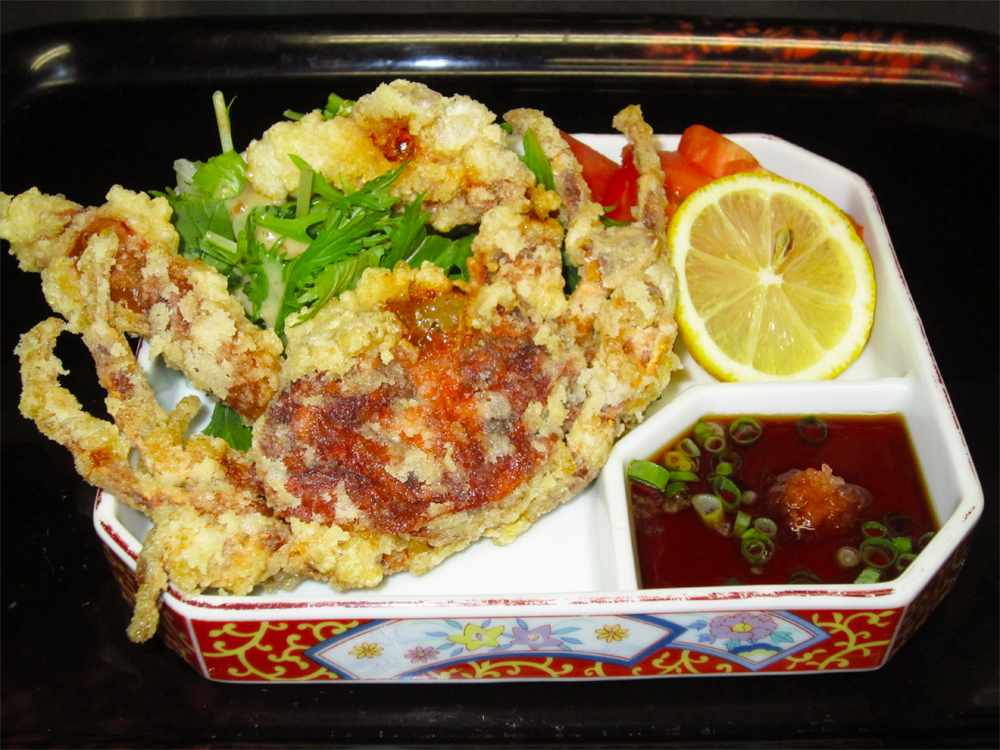 下妻 お鮨 鮨和 メニュー ソフトシェル