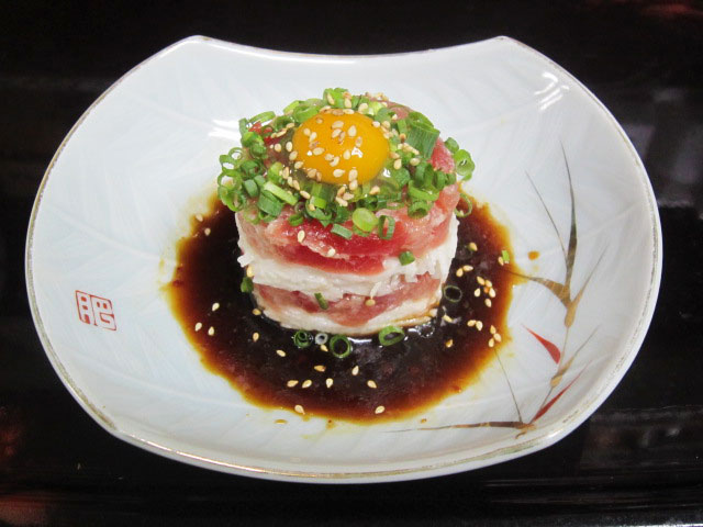 下妻 お鮨 鮨和 メニュー トロユッケ